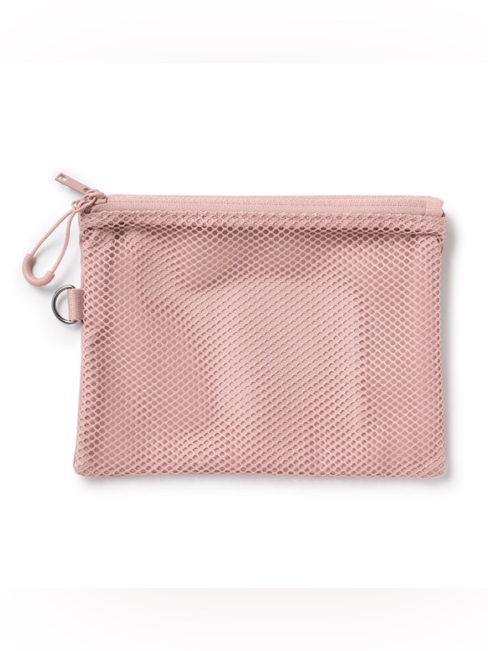 💎 MUJI Polyester Two Zipper Case_Medium_Color: Pink_NWT 💎